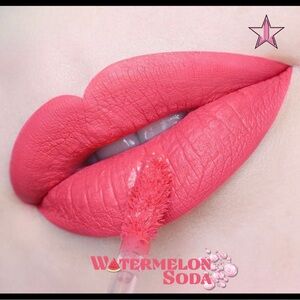 Jeffree Star | ‘Watermelon Soda 🍉🥤’ Velour Liquid Lipstick | NiB LE coral pink